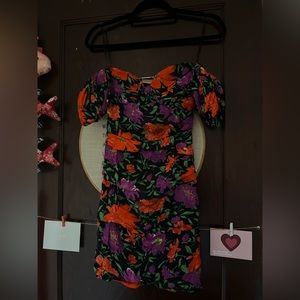 Zara - Floral Print Dress